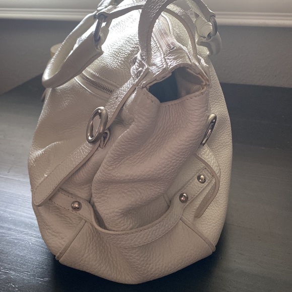 Furla beige cream leather satchel - Picture 6 of 10